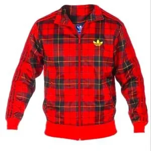 adidas Track Jacket Tartan Check　美品　レア 送料込即決 極美 adidas originalsアディダスオリジナルス